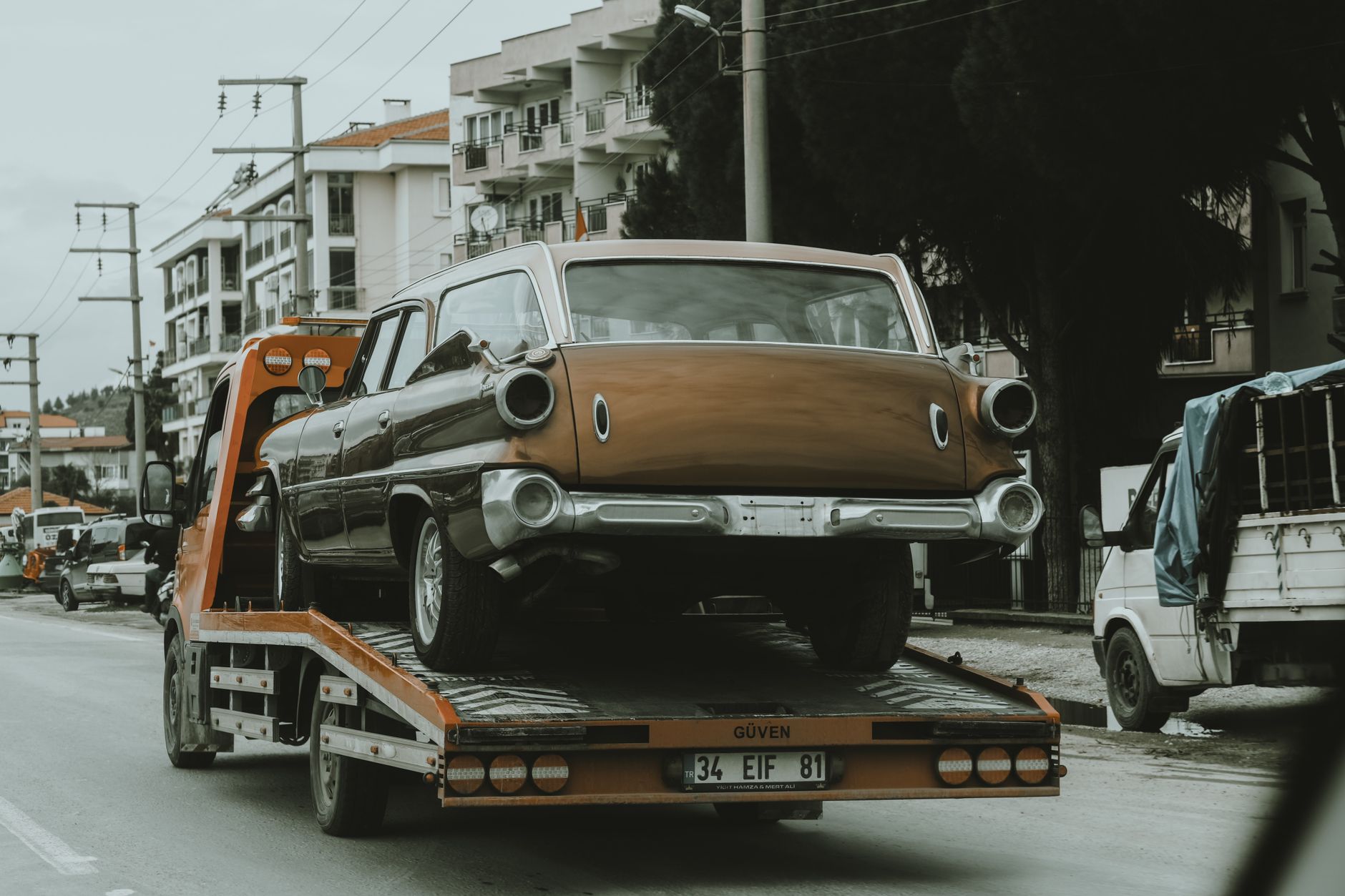Remorquage voiture à Épinal